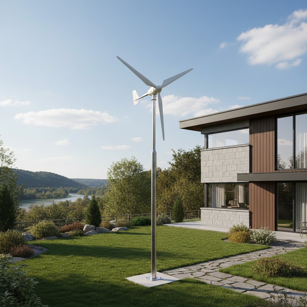 Rüzgar Türbini Kurulumu