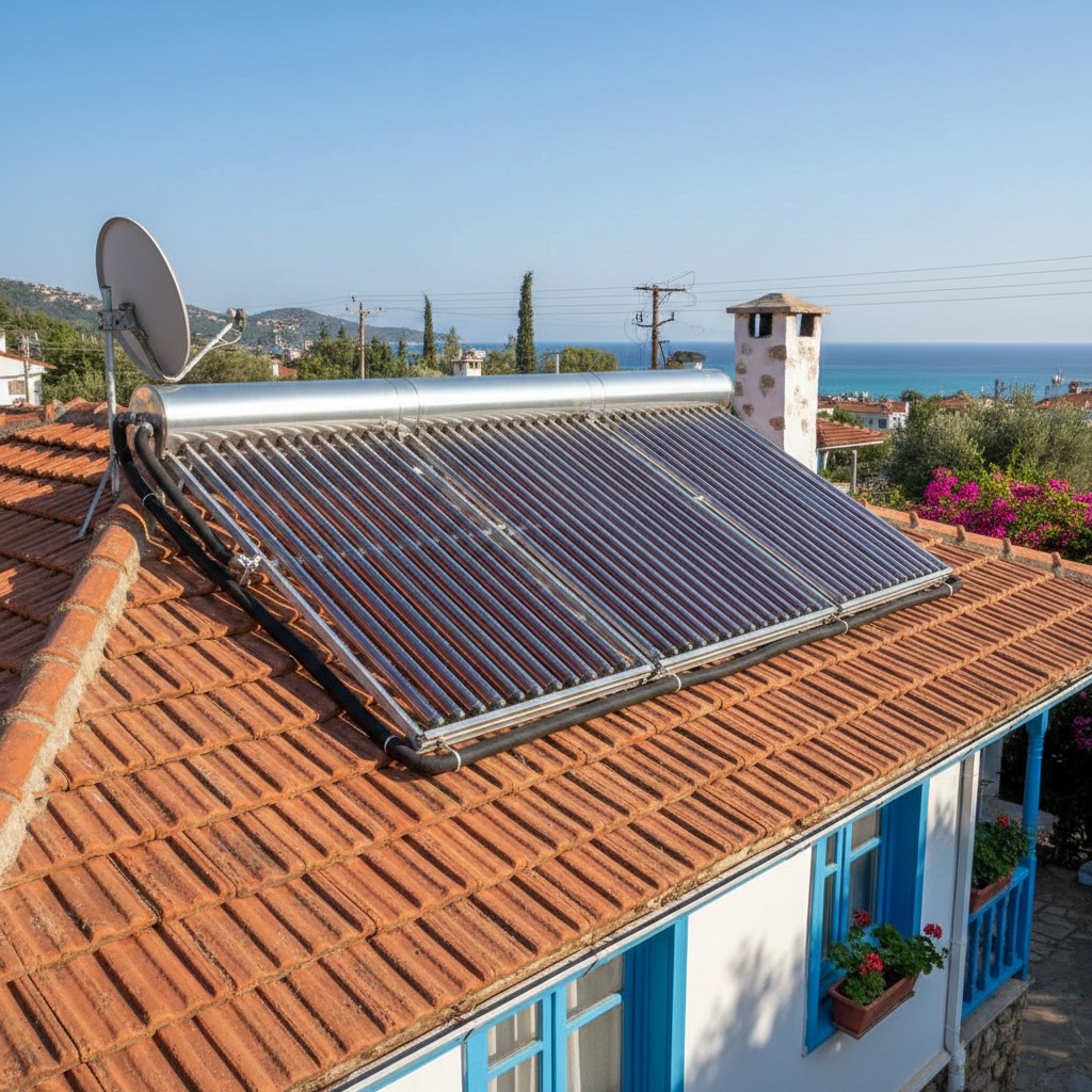 Güneş Enerjisi Sıcak Su Deposu
